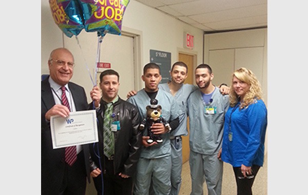 Unitex Recognized by White Plains Hospital