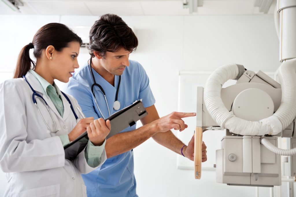 radiology office and epuipment