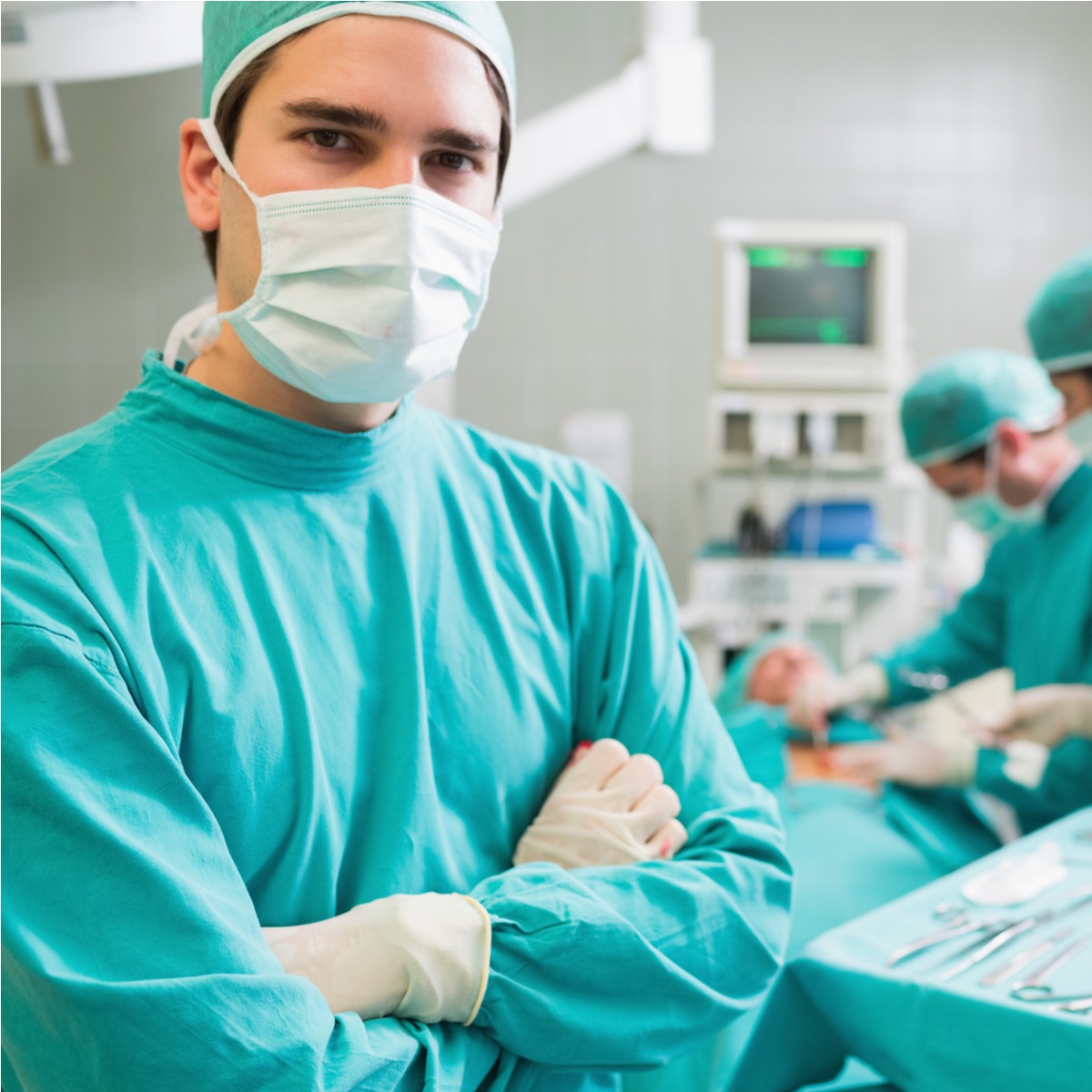 Why are Surgical Linens and Gowns Green?