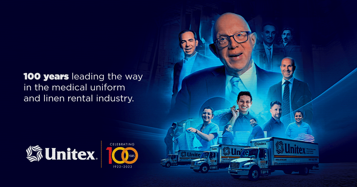 Unitex Healthcare Laundry Services Celebrates Its Centennial!