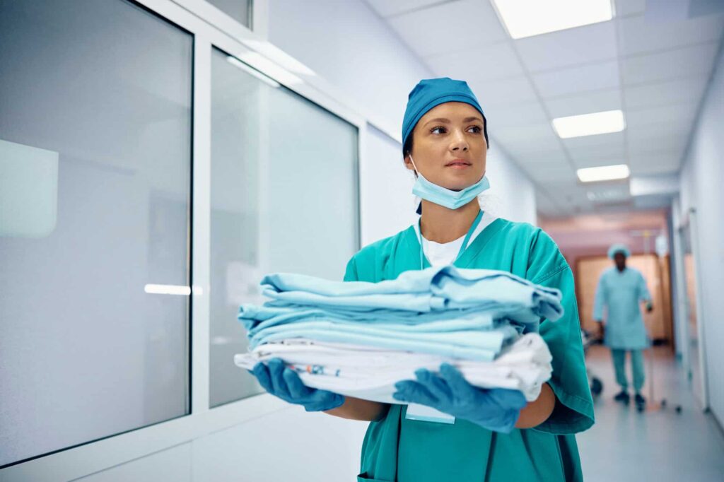 Sustainable Medical Linen Service for Waste Reduction and Cost Control